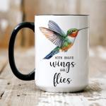 Personalized Hummingbird Coffee Mug for Nature Lovers