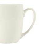 Set of 6 Porcelain Coffee Mugs, 16 Ounce