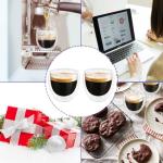 Double Wall Espresso Mugs - Set of 2