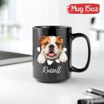Custom English Bulldog Mug for Dog Lovers