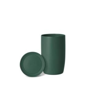 Simple Modern Travel Coffee Mug Tumbler with 360° Lid | Ceramic-Lined Insulated Stainless Steel Cold Brew Iced Coffee Cup Thermos | Gifts for Women Men Her Him | Voyager Signature | 12oz | Forest