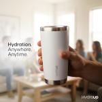 HYDROUP 20 oz Tumbler Cup | Stainless Steel Insulated Coffee Mug with Lid | Coffee Travel Mug & Iced Coffee Cup | Spillproof Tumbler | BPA-Free Insulated Tumblers