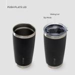 HYDROUP 20 oz Tumbler Cup | Stainless Steel Insulated Coffee Mug with Lid | Coffee Travel Mug & Iced Coffee Cup | Spillproof Tumbler | BPA-Free Insulated Tumblers
