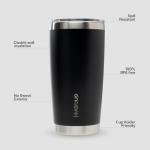 HYDROUP 20 oz Tumbler Cup | Stainless Steel Insulated Coffee Mug with Lid | Coffee Travel Mug & Iced Coffee Cup | Spillproof Tumbler | BPA-Free Insulated Tumblers