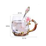 Personalized Lily Flower Tea Cup for Moms