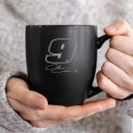 Chase Elliott 15oz Matte Black Bistro Mug