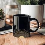 Boho Gold Sun Coffee Mug - 11oz Ceramic