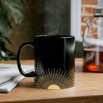 Boho Gold Sun Coffee Mug - 11oz Ceramic