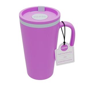 16 oz Double Wall Insulated Travel Mug - Purple