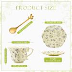 Vintage Yellow Rose Tea Cup and Saucer Set