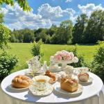 Vintage Yellow Rose Tea Cup and Saucer Set