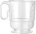 Lillian Elegance Clear 8-Ounce Coffee Mug