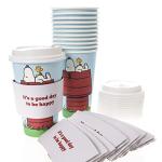Snoopy Travel Cups Set of 12, 16 oz