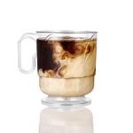 Lillian Elegance Clear 8-Ounce Coffee Mug