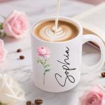 Personalized 11oz Ceramic Coffee Mug with Photo