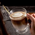 Claplante 15 oz Clear Glass Mug Set of 8