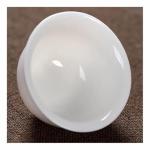 Chinese Gongfu Tea Cup Set of 4, White Porcelain