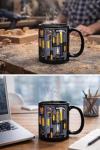 Unique Double-Sided Mechanic Toolbox Coffee Mug