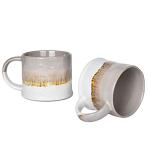 Bosmarlin Grey Ceramic Coffee Mug Set of 2