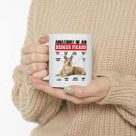 Funny Berger Picard Anatomy Chart Coffee Mug 11oz