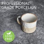 Bosmarlin 18 Oz Large White Ceramic Mug