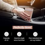 Insulated Travel Mug with Lid and Handle