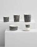 Marimekko Oiva Räsymatto Black Stoneware Mug