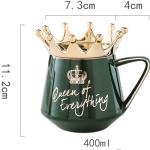 Queen of Everything Mug Set with Spoon & Coaster
