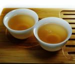 Chinese Gongfu Tea Cup Set of 4, White Porcelain