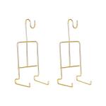 Metal Cup and Saucer Holder Display Rack Set