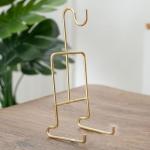 Metal Cup and Saucer Holder Display Rack Set