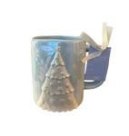 Rae Dunn Let It Snow Iridescent Coffee Mug