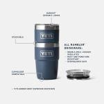 YETI 8 oz Stackable Cup, Navy