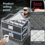 Stackable Mug and Cup Storage Box - 2 Pack