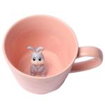 Cute Squirrel Mug with 3D Figurine Design