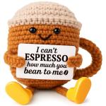 Cute Crochet Coffee Mug for Special Occasions