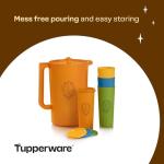 Tupperware Retro Pitcher and Tumblers Set