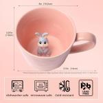 Cute Squirrel Mug with 3D Figurine Design