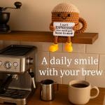 Cute Crochet Coffee Mug for Special Occasions