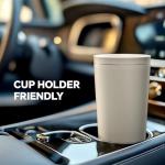 17 oz Insulated Travel Coffee Mug with Lid