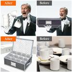 Stackable Mug and Cup Storage Box - 2 Pack