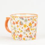 Retro Mushroom Mug Set of 4 by Strawberry Street