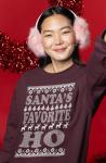 Santa's Favorite Ho Crewneck Christmas Sweatshirt