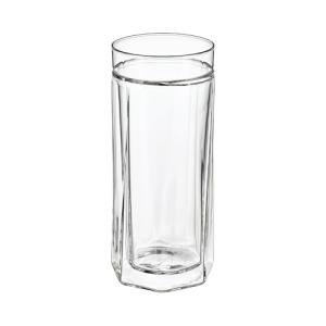 Double Wall Transparent Glass Cup 420ml