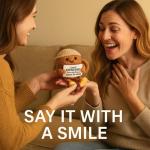 Cute Crochet Coffee Mug for Special Occasions