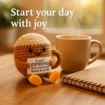 Cute Crochet Coffee Mug for Special Occasions