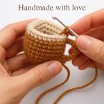 Cute Crochet Coffee Mug for Special Occasions