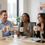 Funny Chicken Coffee Mug - 11oz Ceramic Cup