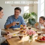 Yiyiring Set of 8 Double Wall Espresso Cups