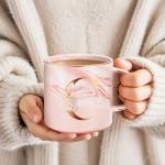 Personalized Initial Coffee Mug for Women